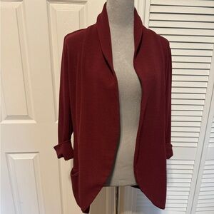 French mauve 3/4 sleeve blazer size large